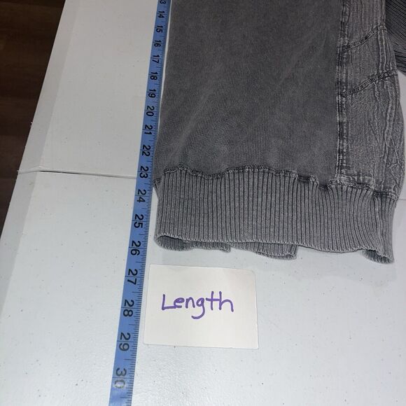 BKE Buckle Men's Sweater XL Gray Athletic Fit Mock Neck Quarter Zip Pullover - Picture 10 of 11